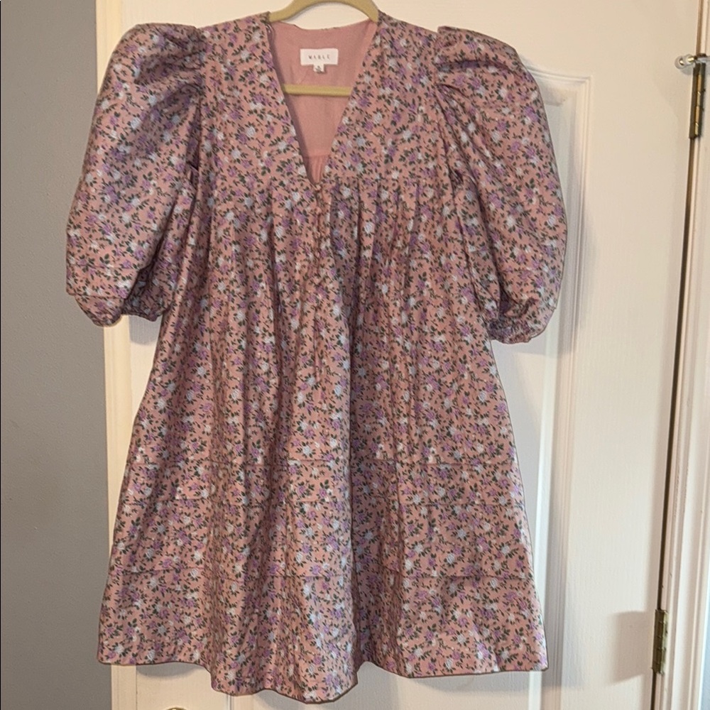 Mable Floral Puff Sleeve Dress